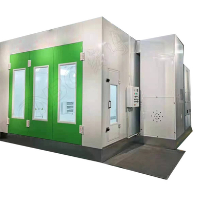Diesel Turbo Fan Auto Spray Booth 32 Pcs Infrarood Lampen Gemakkelijk te bedienen