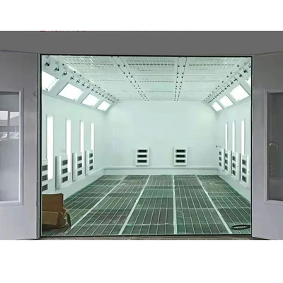 Verfkamer met infraroodverlichting