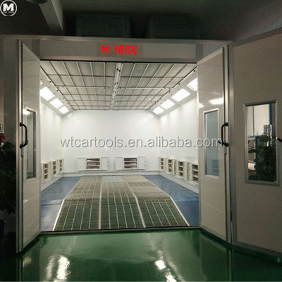 LED Light SUV Car Spray Booth 6900*3900*2650mm met glasvezel uitlaatfilter