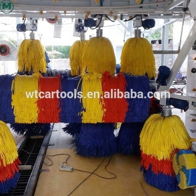 Automatische autoverwassystemen met 9 borstels