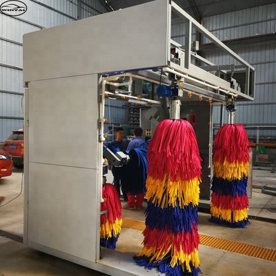 Automatische wasmachine met optioneel droger en schuimwassproei