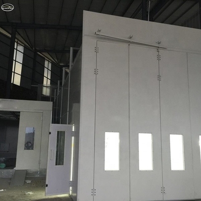 Dieselbrander Truck Spray Booth 220V 39KW Met LED licht En 11KW ventilatoren