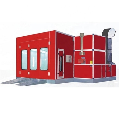 CE-gecertificeerde autosproeibooth met luchtcirculatiesysteem 1 x 7,5 kW direct aandrijvende inlaatventilator