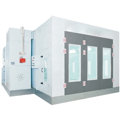 Externe grootte 7x5.45x3.35m Autospray Booth Bakoven CE goedgekeurd voor auto verfkamer