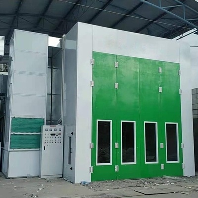 15m Truck Painting Room 2024 CE goedgekeurde bussproeibooth met luchtsnelheid m/s van 0.2-0.3