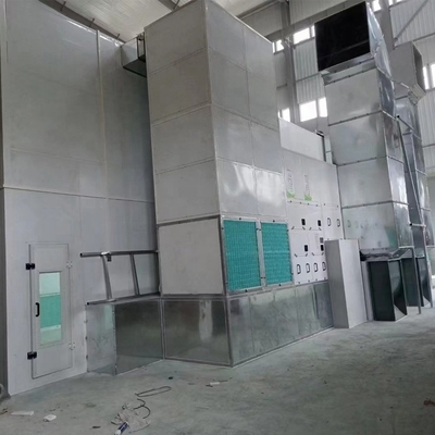 25m Truck Spray Booth Met Rockwool Wallboard En Verschillende Geen laadsnelheid