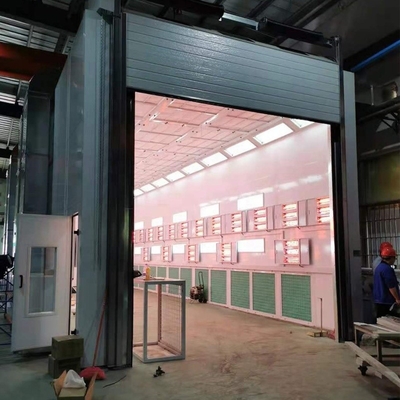 25m Truck Spray Booth Met Rockwool Wallboard En Verschillende Geen laadsnelheid