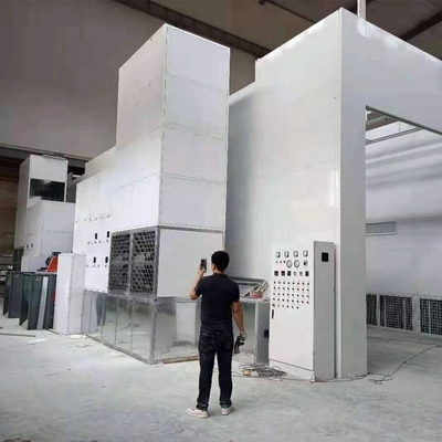 25m Truck Spray Booth Met Rockwool Wallboard En Verschillende Geen laadsnelheid
