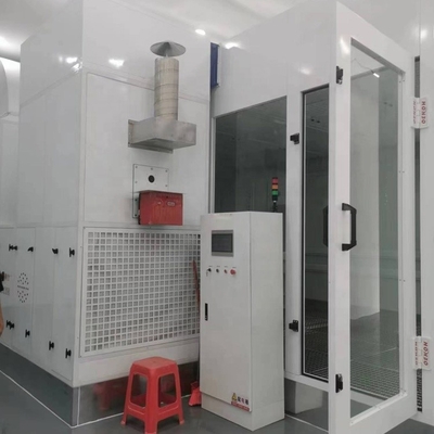 50 mm muur auto verf bakoven 15 kW hoge snelheid voor auto sproei booth