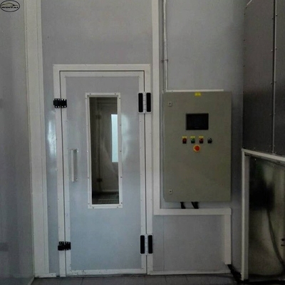 Pollution Control Automatische Autospuitmachine CE Goedgekeurde Spuitcabine voor Auto's met Europees Type Ventilator