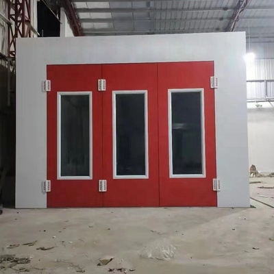 Pollution Control Automatische Autospuitmachine CE Goedgekeurde Spuitcabine voor Auto's met Europees Type Ventilator