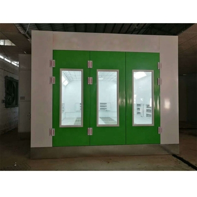 Pollution Control Automatische Autospuitmachine CE Goedgekeurde Spuitcabine voor Auto's met Europees Type Ventilator