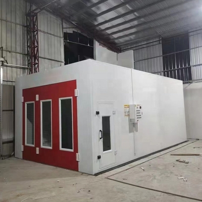12kw Power Automotive Paint Booth met 20000m3 luchtstroom en geen laadsnelheid
