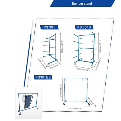 Metal Wheel Lock Auto Body Bumper Stand Voor het schilderen van auto's en onderdelen