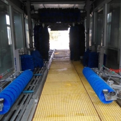 Roestvrij volledig automatische tunnelwasmachine voor auto's Jeep Coach binnen 10 zitplaatsen