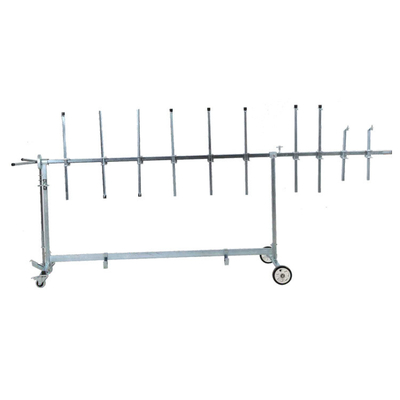 Hoge stabiliteit Multi Angle Auto Verf Rack Afneembare Met 34kg Capaciteit
