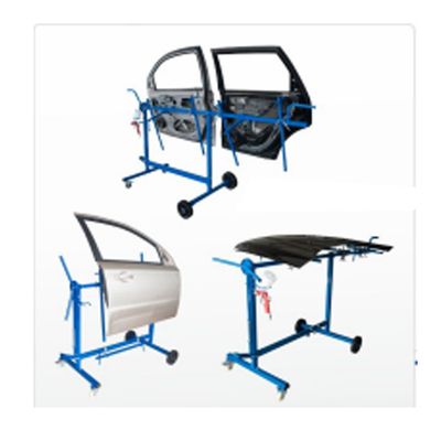 Hoge stabiliteit Multi Angle Auto Verf Rack Afneembare Met 34kg Capaciteit