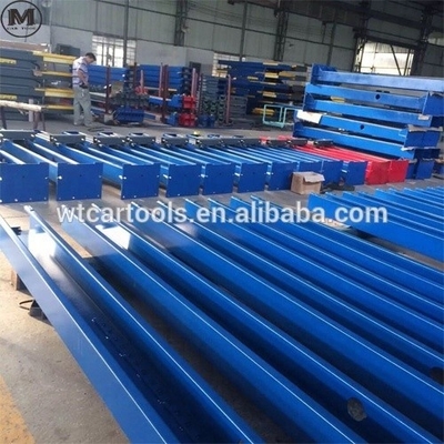 4000 kg hefvermogen Twee post auto lift met 2 stappen steun arm en vloerplaat