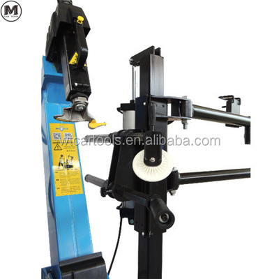 Krachtige 1,1 kW motor Automotive bandenwisselaar 220V Neig achteruit met hulp armen