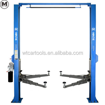5000KGS 380v 2 Post Car Hoist Dubbelcilinder Hydraulisch Voor SUV Minibus