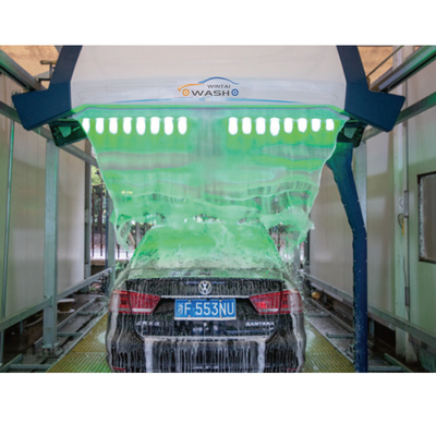 7500*3500*3200mm Metalen Touchless Autoverwasser zonder borstel AC380V 100Bar Druk