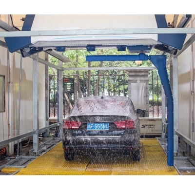 Volledig automatische aanrakingsloze autowasser met één arm Totaal vermogen 16KW