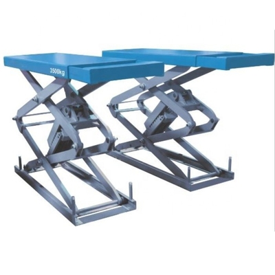 45 seconden Lifttijd Scharnier Draagbare autolift voor garageapparatuur 3,5 ton