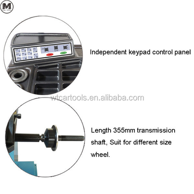 80kg WRB-085 LCD-display Smart Tire Balancer Machine voor 30" velgen
