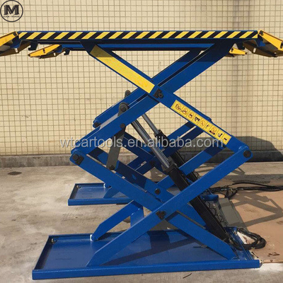 61"/1550mm Platformlengte 3 ton Draagbare autolift met dubbele cilinder