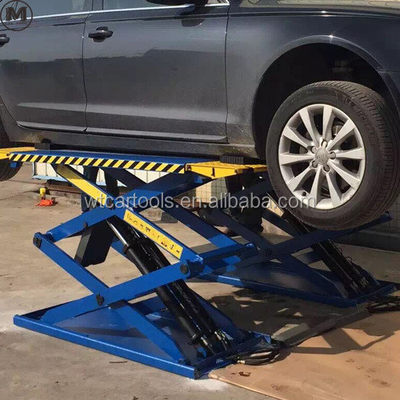 61"/1550mm Platformlengte 3 ton Draagbare autolift met dubbele cilinder