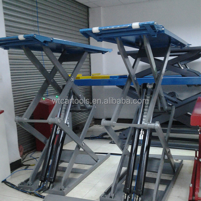 3600 kg Liftcapaciteit 220V Scharnier Lift Car Hoist voor op de grond Montage