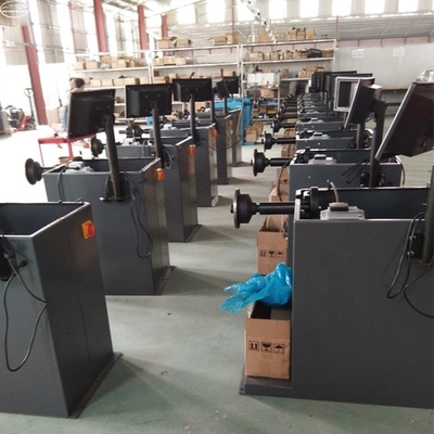 Volledig automatische bandenbalansmachine 0,37kw 220v voor snelheidsbalansering