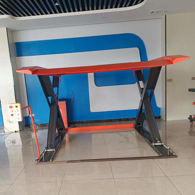 2.2KW motor dubbeldek schaar parkeerlift voor 5000mm*2000mm*1900mm auto grootte
