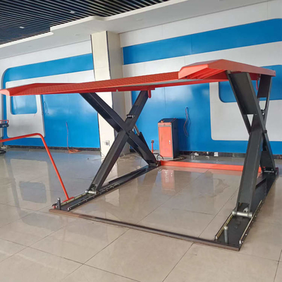 2.2KW motor dubbeldek schaar parkeerlift voor 5000mm*2000mm*1900mm auto grootte