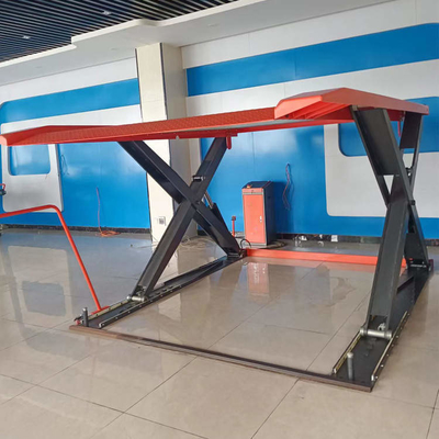 2.2KW motor dubbeldek schaar parkeerlift voor 5000mm*2000mm*1900mm auto grootte