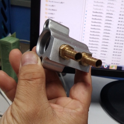 Vers aluminium plaat Atf Filler Adapter versnellingsbak Olie Vollediging Connector Voor A6L
