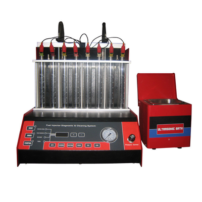8 cilinders injector tester en reiniger machine 4L test vloeistof tank volume