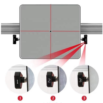 Totaal volume 2.5CBM ADAS-kalibratiesysteem volledig automatisch met CE-goedkeuring