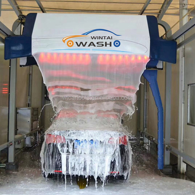 Borstelloze autowasmachine Contactloze autowasmachine met 80-120 kg spoeldruk en 28 sec spoeltijd Automatische autowasrobot