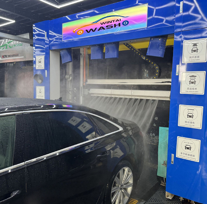 Matel Automatic Rollover Auto Wasmachine Met Drogen Systeem En Wielborstels 3500KG