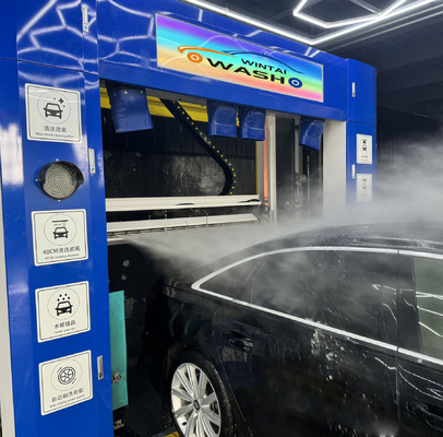 Matel Automatic Rollover Auto Wasmachine Met Drogen Systeem En Wielborstels 3500KG