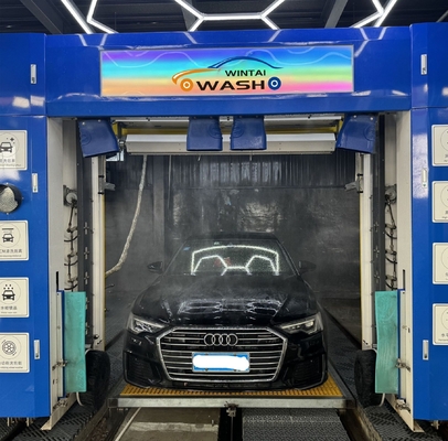 Automatisch rolover autoverwassingssysteem gegalvaniseerd staal met droogsysteem
