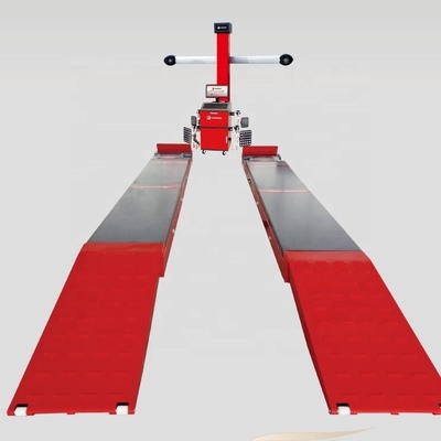 Hoogprecisie 3d wiel uitlijning machine Stabiel werken met 4 voet klem