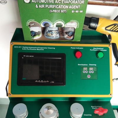ACC-911 metalen verdamper spoel reinigingsmachine 220V met 3m mist buis