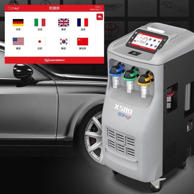220V 60HZ Automotive R410 AC Gas Recovery Machine 1100W Voor AC service