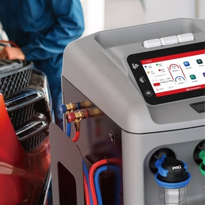 R1234yf Grijs Automatisch AC Recovery System 350ML Met hoge nauwkeurigheid