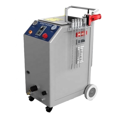 Grijs droog ijs blaasmachine 1,5 kg/min Capaciteit voor het reinigen van auto motor koolstof