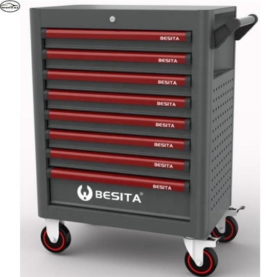 400 stuks Garage Tool Trolley Set Grote capaciteit Met 8 laden 5 stuks Wielen