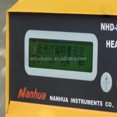 Stalen NHD-8101 koplamp tester met laser uitlijning functie 59cm breedte