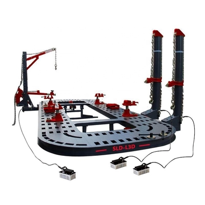 Metalen autokader rechtmakingsmachine op maat met 3500 kg hefcapaciteit